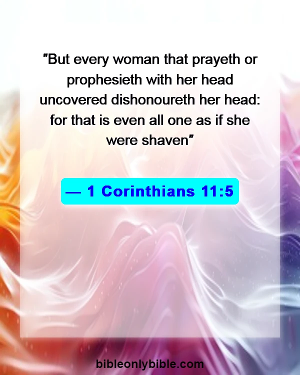 Bible Verses About Supporting Female Pastors (1 Corinthians 11:5)