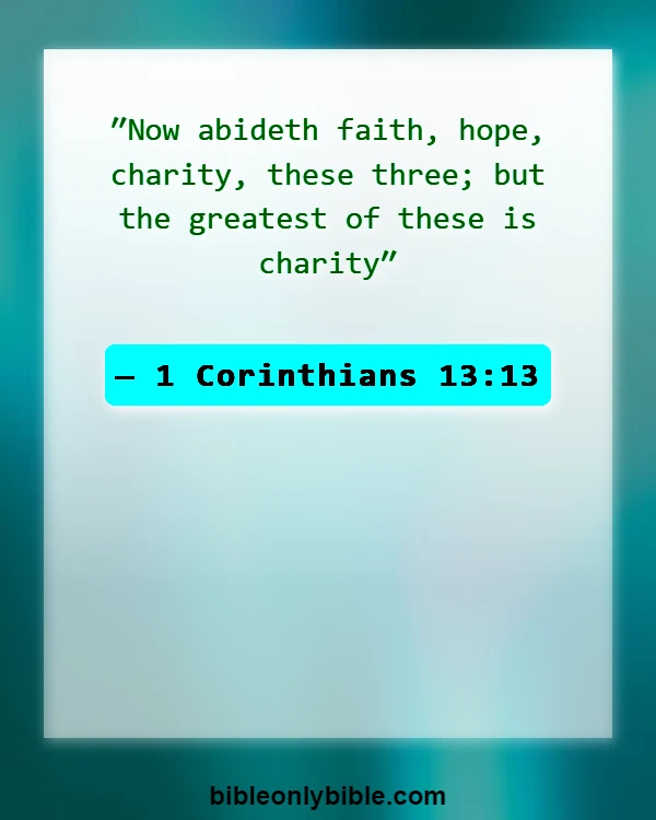 Bible Verses About Gratitude For Family (1 Corinthians 13:13)