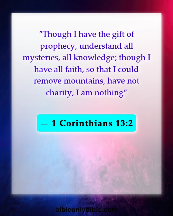 Bible Verses About Mountains (1 Corinthians 13:2)