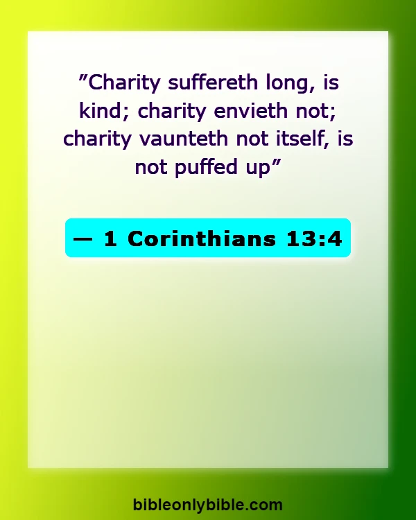 Bible Verses About Disrespecting Your Wife (1 Corinthians 13:4)