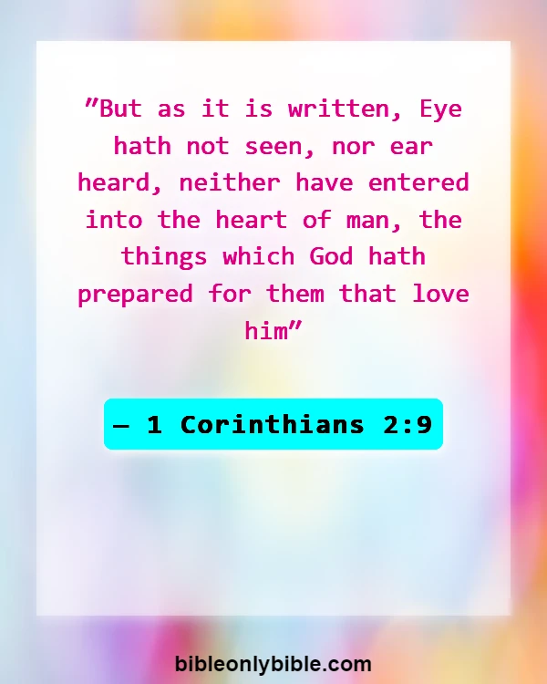 Bible Verses About Heaven And Hell (1 Corinthians 2:9)