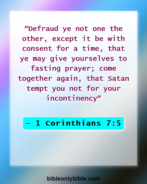 Fasting Bible Scriptures For Financial Breakthrough (1 Corinthians 7:5)