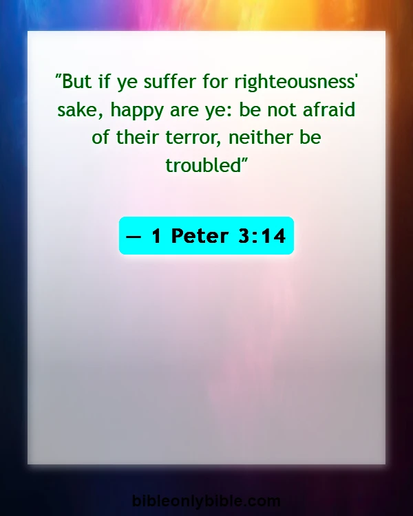 Bible Verses About Righteousness (1 Peter 3:14)