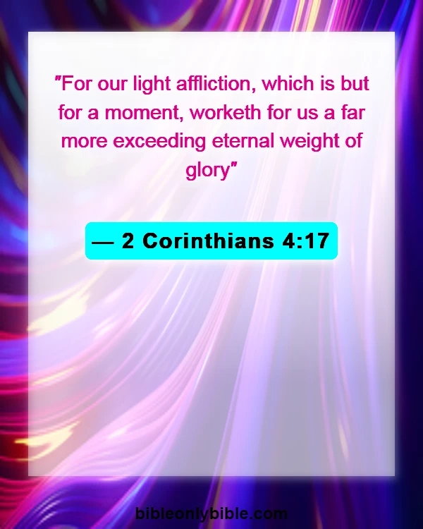 Bible Verses About Excitement (2 Corinthians 4:17)