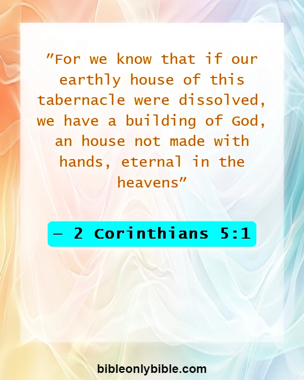 Bible Verses About Heaven And Hell (2 Corinthians 5:1)