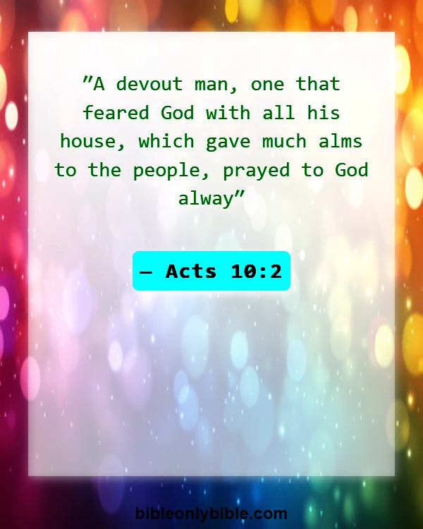 Bible Verses About Husband Being Spiritual Leader (Acts 10:2)