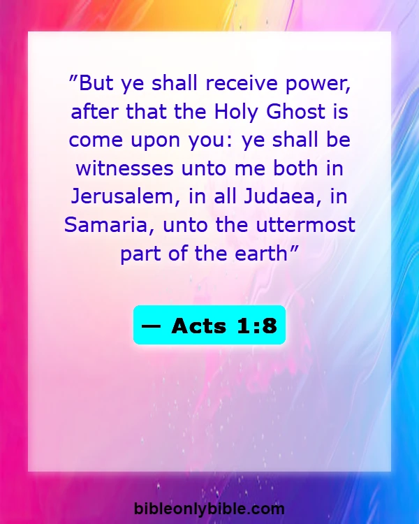 Bible Verses About Mission And Vision (Acts 1:8)