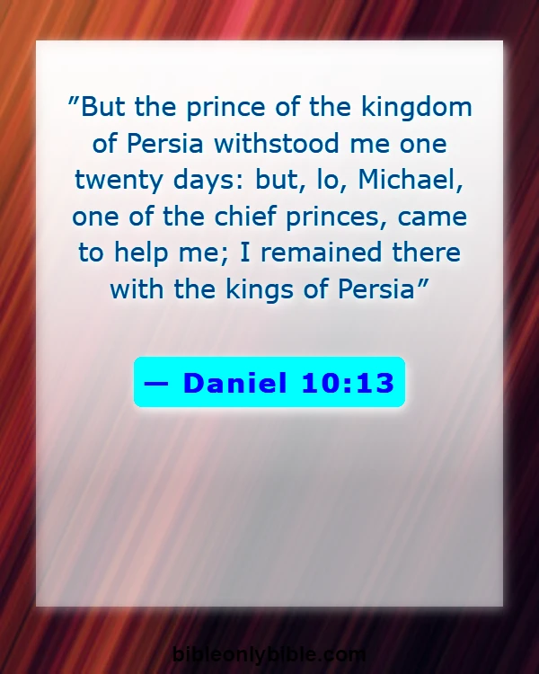 Bible Verses About God Of Angel Armies (Daniel 10:13)