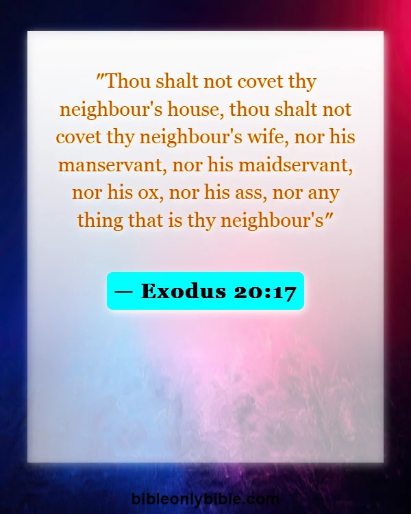 Bible Verses About Guarding Your Eyes And Ears (Exodus 20:17)