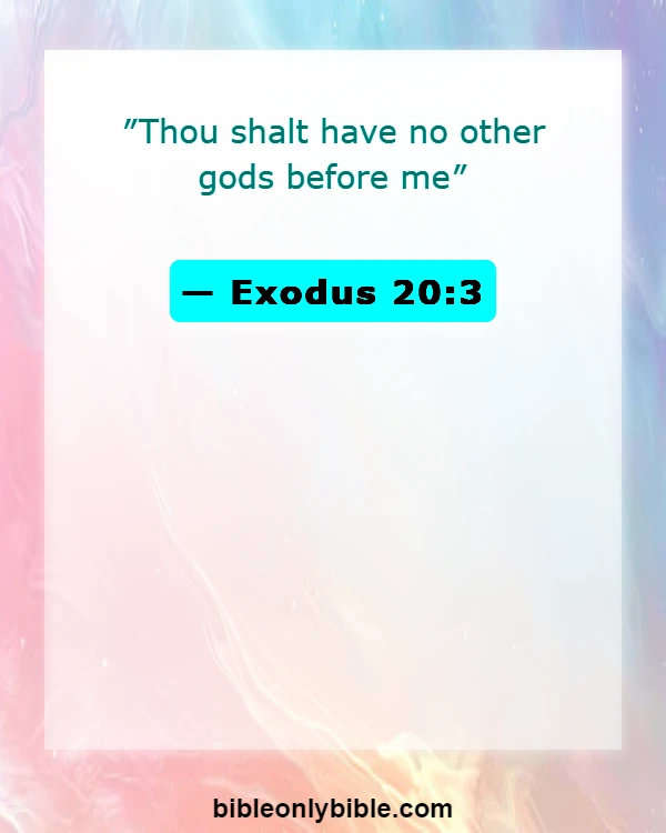 Bible Verses About Warning Against Astrology (Exodus 20:3)