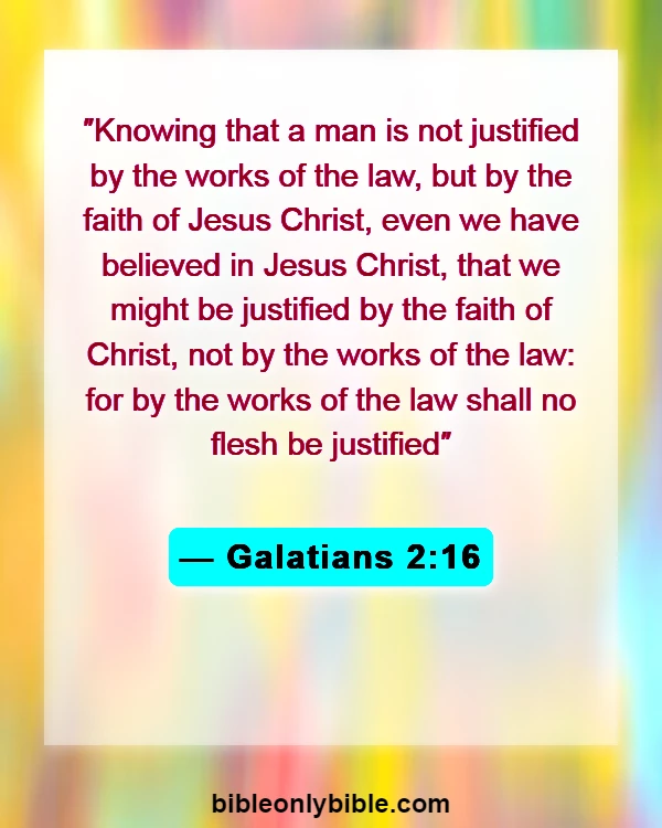 Bible Verses About Who Will Go To Hell (Galatians 2:16)