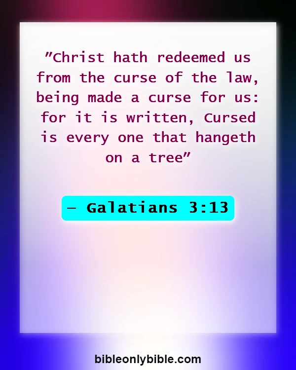 Bible Verses About Curses And Blessings (Galatians 3:13)