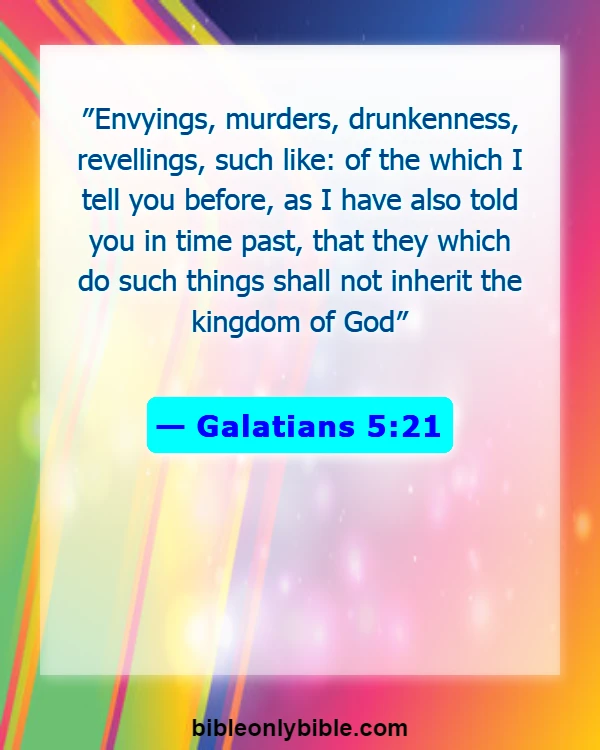 Bible Verses About Sin And Hell (Galatians 5:21)