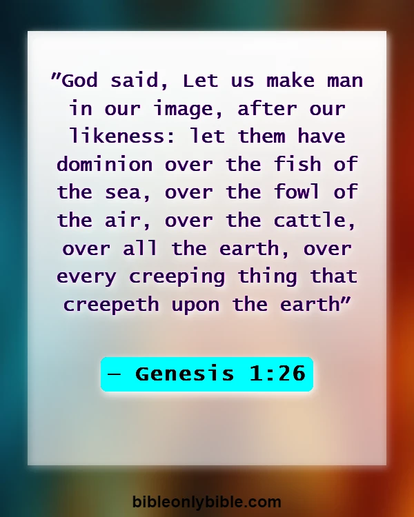 Bible Verses About Trinity (Genesis 1:26)