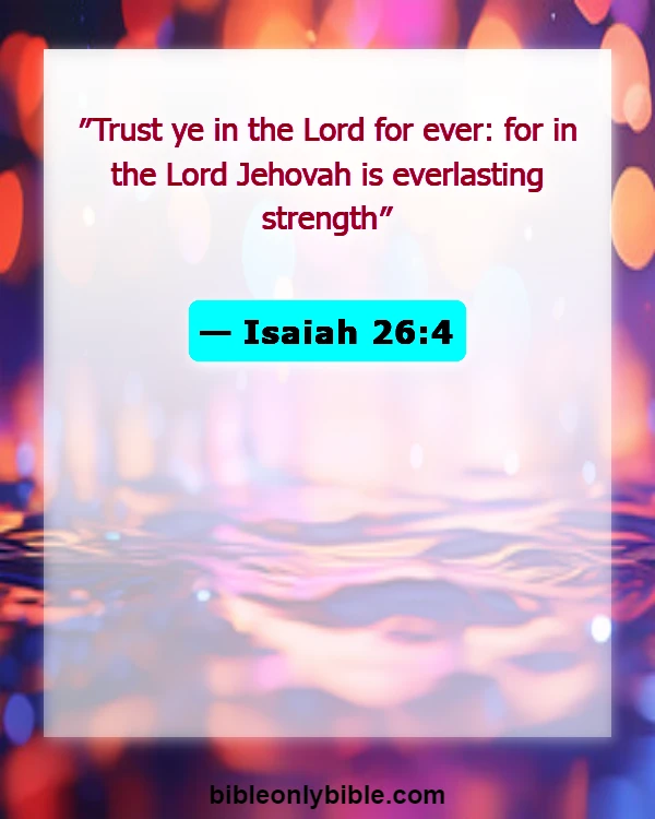 Bible Verses About Cynical (Isaiah 26:4)