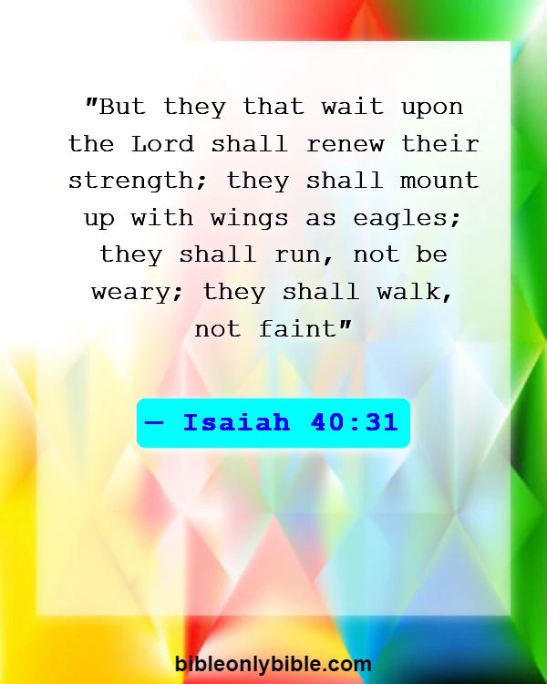 Bible Verses About Excitement (Isaiah 40:31)