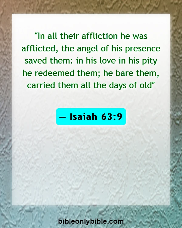 Bible Verses About Affection (Isaiah 63:9)