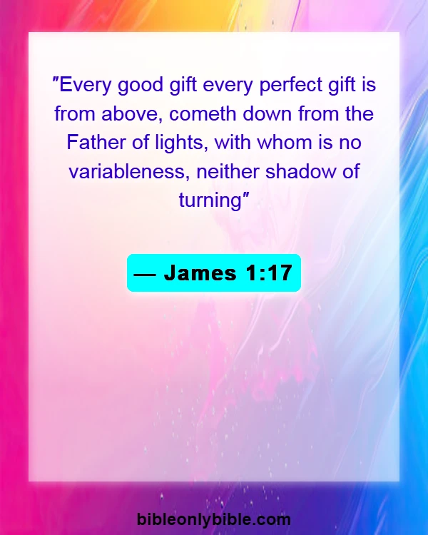 Bible Verses About Money Problems (James 1:17)