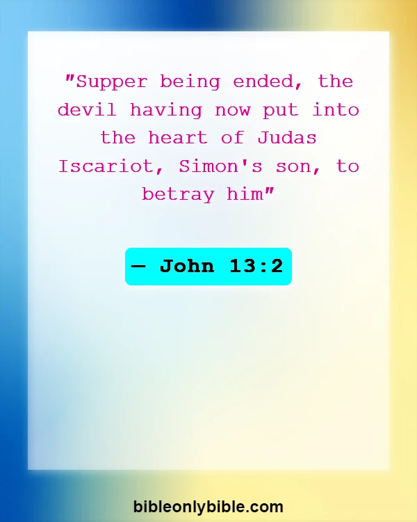 Bible Verses About Thursday (John 13:2)