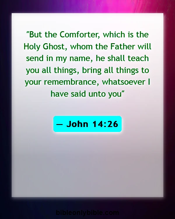 Bible Verses About Spiritual Energy (John 14:26)