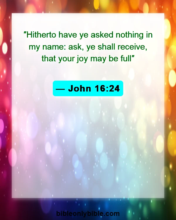 Fasting Bible Scriptures For Financial Breakthrough (John 16:24)