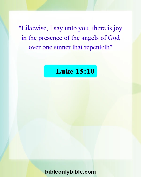 Bible Verses About Cheating And Lying (Luke 15:10)