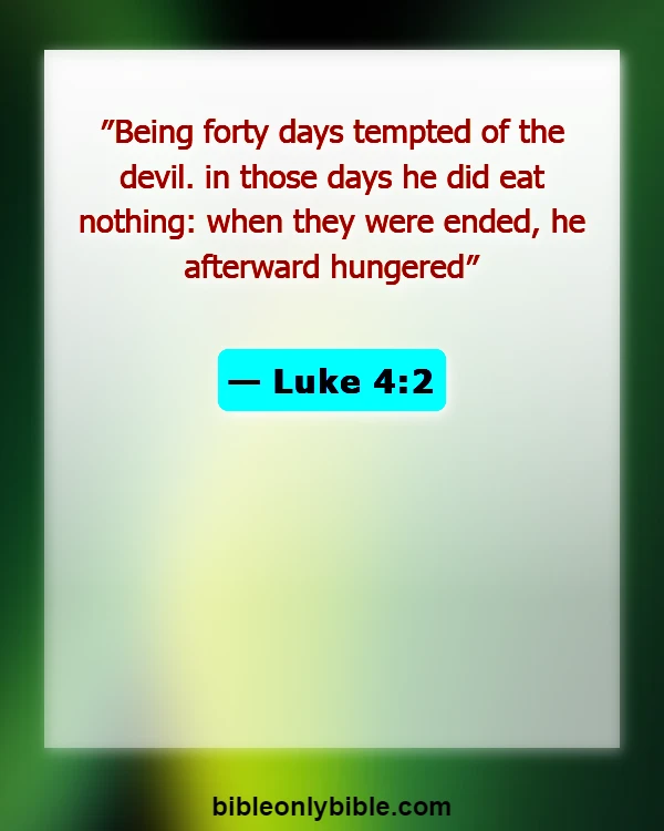 Fasting Bible Scriptures For Financial Breakthrough (Luke 4:2)