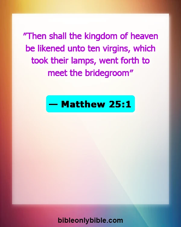 Bible Verses About Waiting For Jesus Return (Matthew 25:1)