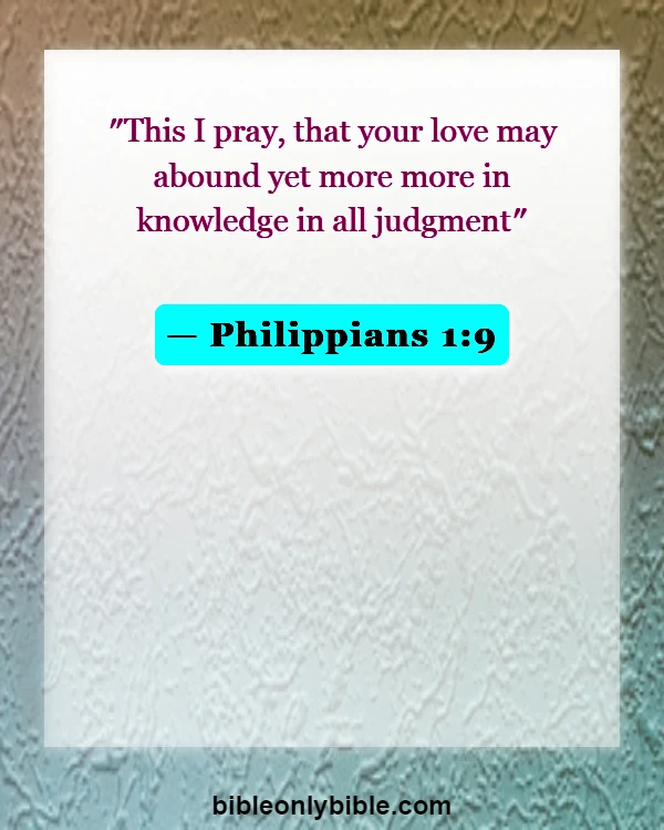 Bible Verses About Encourage Husband (Philippians 1:9)