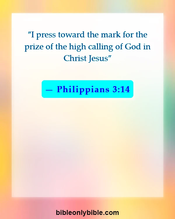 Bible Verses About Running The Race (Philippians 3:14)