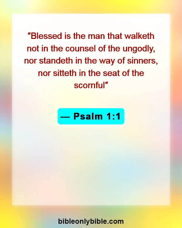 Bible Verses About Making Fun Of God (Psalm 1:1)