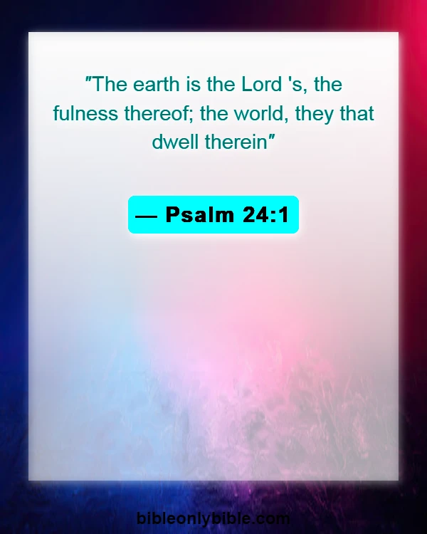 Fasting Bible Scriptures For Financial Breakthrough (Psalm 24:1)