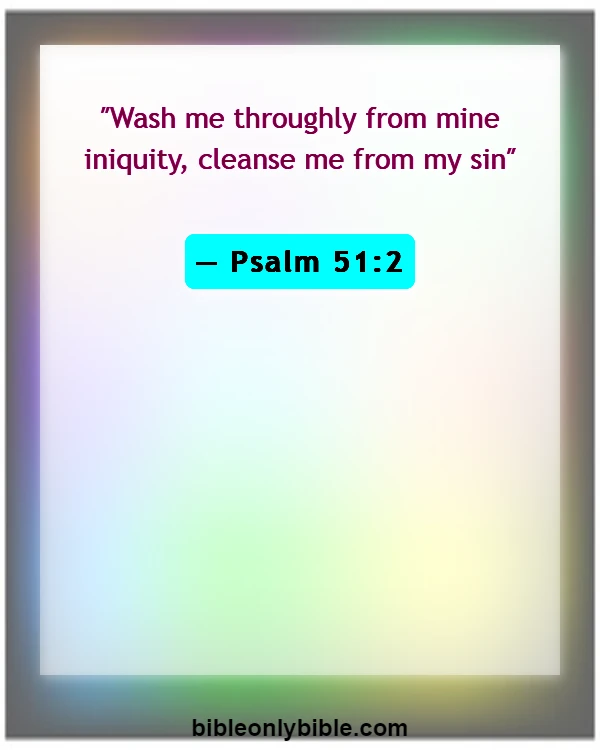 Bible Verses About Fornication (Psalm 51:2)