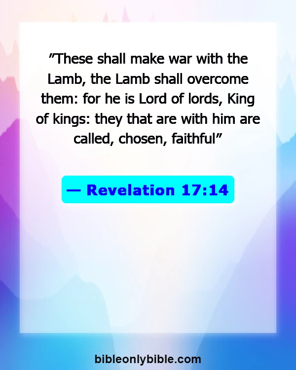 Bible Verses About God's Army (Revelation 17:14)