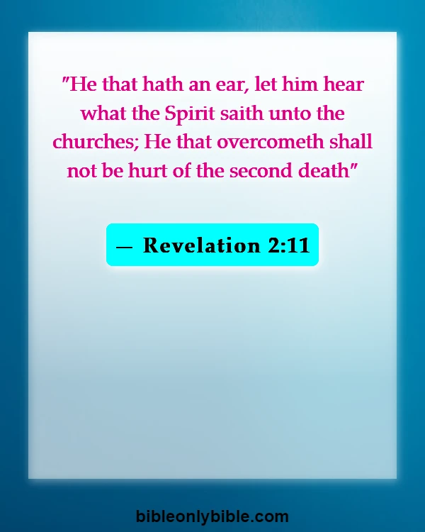 Bible Verses About Eternal Death (Revelation 2:11)