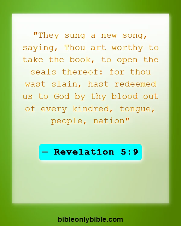 Bible Verses About Cultural Diversity (Revelation 5:9)