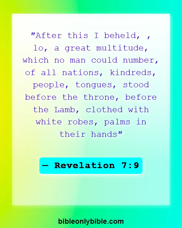 Bible Verses About Cultural Diversity (Revelation 7:9)