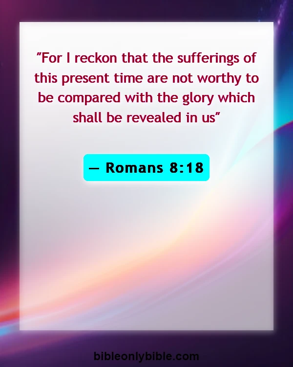 Bible Verses About Running The Race (Romans 8:18)