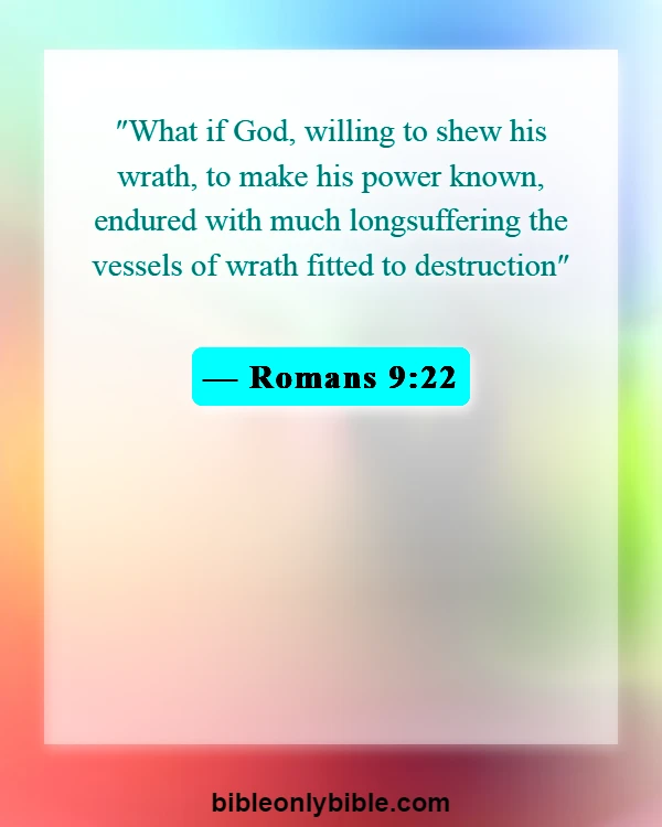 Bible Verses About God Waiting For You (Romans 9:22)