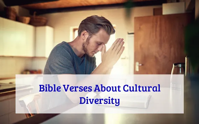 Bible Verses About Cultural Diversity