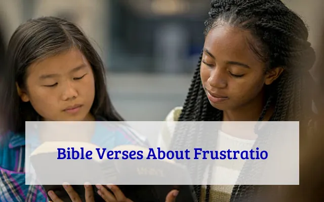 Bible Verses About Frustratio