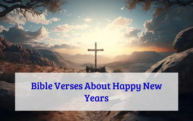 Bible Verses About Happy New Years