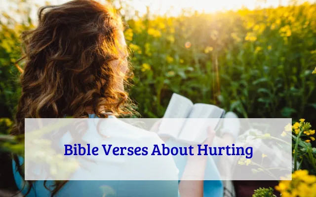 Bible Verses About Hurting