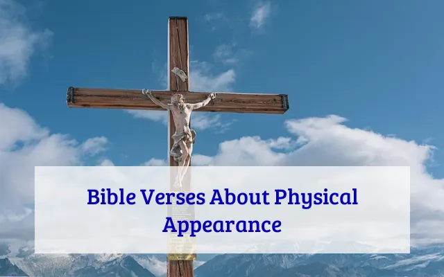 Bible Verses About Physical Appearance