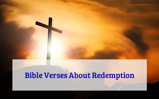 Bible Verses About Redemption