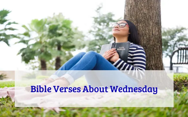 Bible Verses About Wednesday